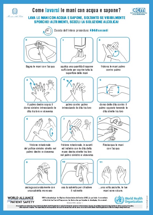 lavare mani