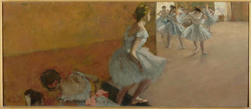 Degas-danseuses-montant-un-escalier-edgar-degas